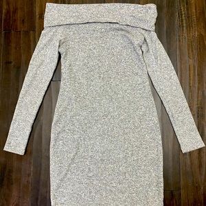 Express off-shoulder dress